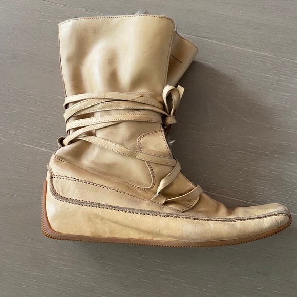 BROWNS COUTURE MUKLUK- buttery leather with real fur lining, size 41 - Picture 12 of 12